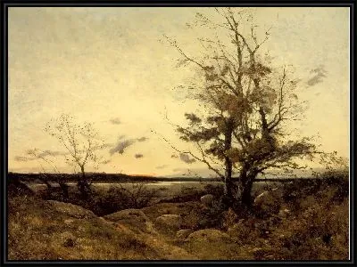 Закат пейзаж