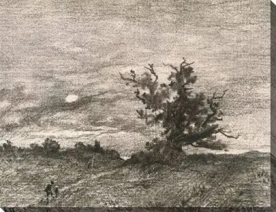 Картина Лунный пейзаж №4