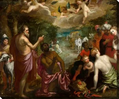 Крещение Чемберлена Королевы Кэндис Эфиопии