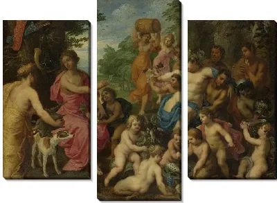 Картина Вакх и Диана
