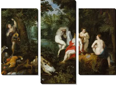 Картина Диана отдыхает после охоты