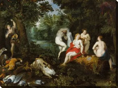 Картина Диана отдыхает после охоты