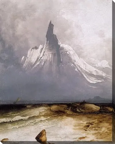 Картина Стетинд в тумане