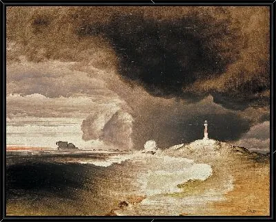 Маяк на норвежском побережье