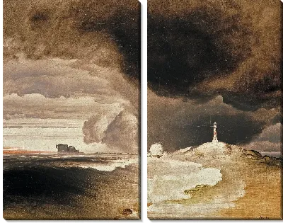 Маяк на норвежском побережье