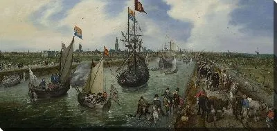 Картина Выезд сановника из Мидделбурга