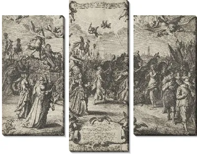 Картина Аллегорический триумфальный въезд Фридриха Генри, 1629