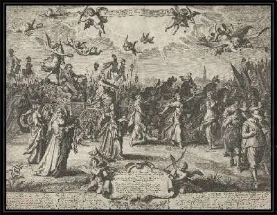 Картина Аллегорический триумфальный въезд Фридриха Генри, 1629