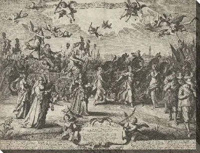 Картина Аллегорический триумфальный въезд Фридриха Генри, 1629