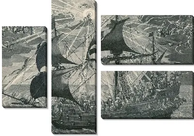 Картина Государственный корабль, 1620