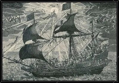 Картина Государственный корабль, 1620
