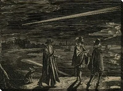 Картина Появление кометы в ноябре 1618 г.