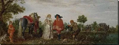 Картина Весна (Встреча)