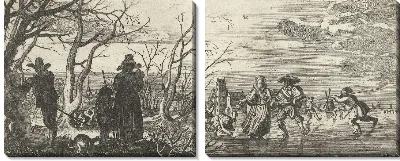 Картина зима №16