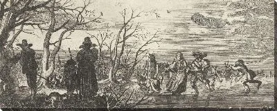 Картина зима №16