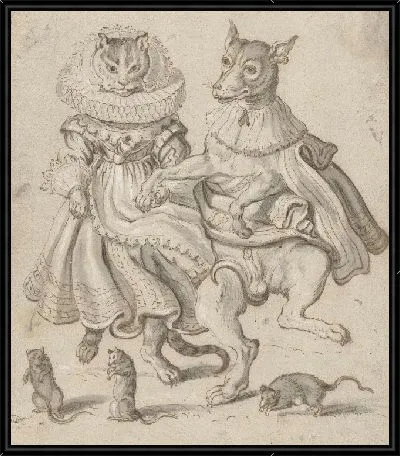 Танцующий кот и собака