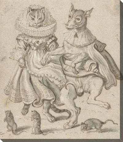 Танцующий кот и собака