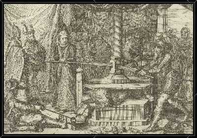 Картина Скорбь о Нидерландах под Альвой, ок. 1567