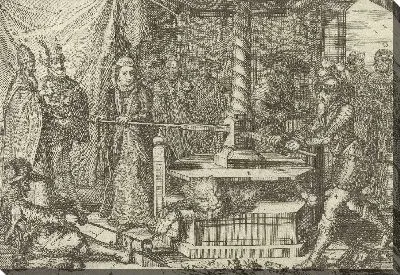 Картина Скорбь о Нидерландах под Альвой, ок. 1567
