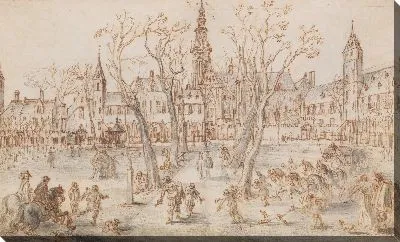 Картина Площадь Аббатства или Мидделбург