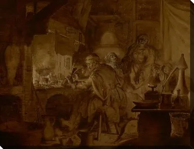 Картина Рийке Бедность (Богатая Бедность)