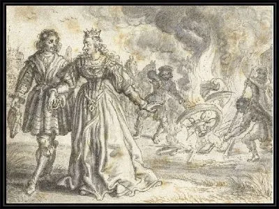 Карета сгорела за невестой