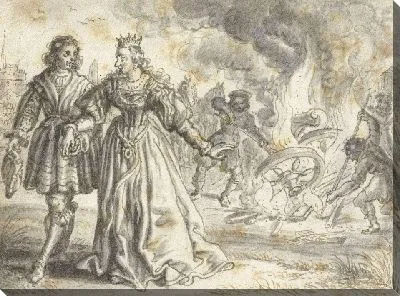 Карета сгорела за невестой