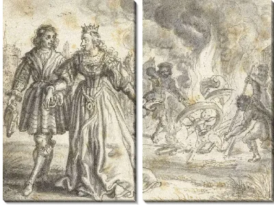 Карета сгорела за невестой