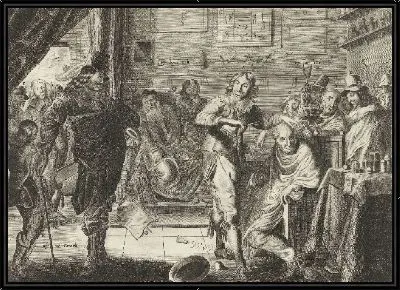 Картина Фермер в большой парикмахерской, ок. 1650