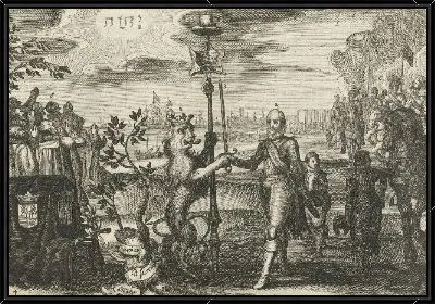 Картина Морис назначен в качестве штатного, 1585