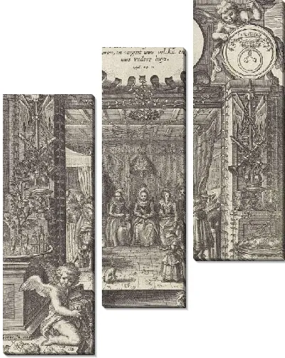 Картина Невеста во время ее свадьбы