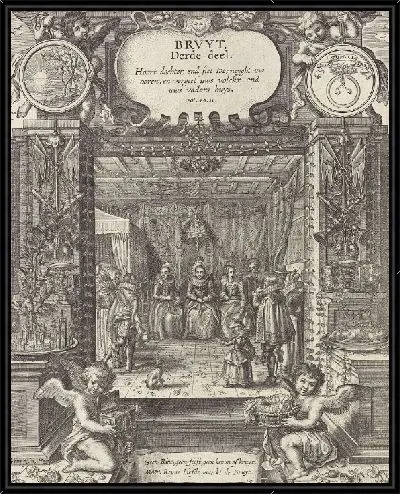 Картина Невеста во время ее свадьбы