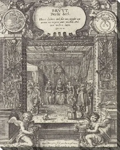 Картина Невеста во время ее свадьбы