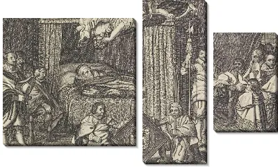 Картина Матрас-кровать Мориса, принца Оранского, 1625