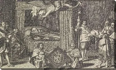 Картина Матрас-кровать Мориса, принца Оранского, 1625