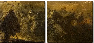 Картина Танцующие нищие; все на руку