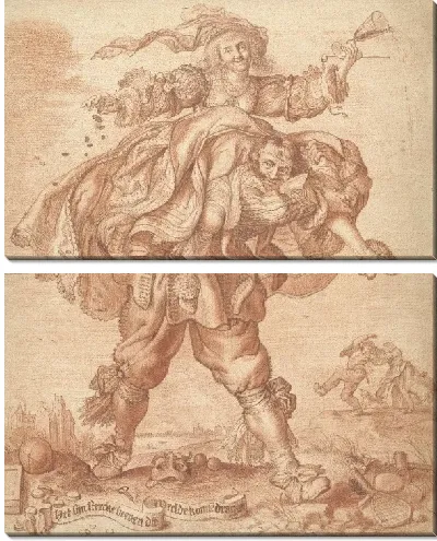 Картина Он берет сильные ноги, чтобы нести роскошь