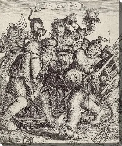 Картина Борьба с фермерами