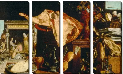 Христос с Марией и Мартой