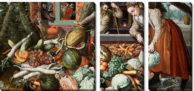 Картина Рыночная сцена