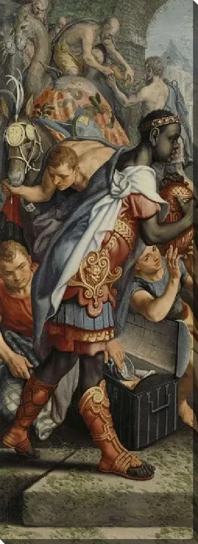 Картина Крыло алтаря с обожанием волхвов, на обороте - презентация в храме