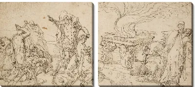 Картина Жертвоприношение Ифигении