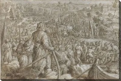 Картина Битва на равнине губерноло