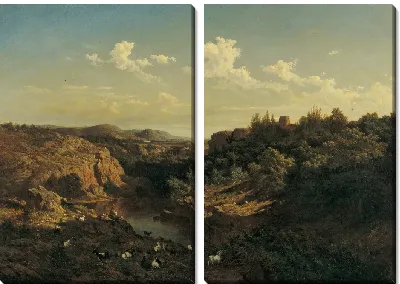 Вид возле Монастерио де Пьедра, Арагон