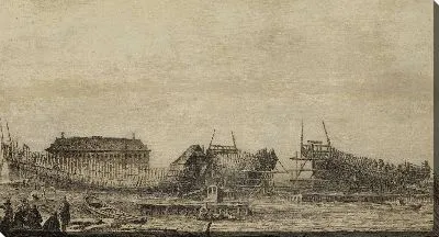 Картина Верфь Амстердамского Адмиралтейства