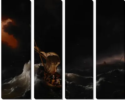 Христос во время шторма на Галилейском море