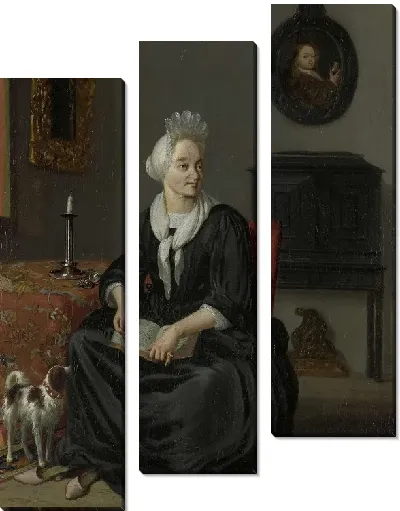 Картина Анна де Хуге (1645-1717). Четвертая жена художника