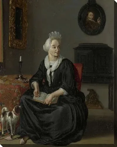 Картина Анна де Хуге (1645-1717). Четвертая жена художника