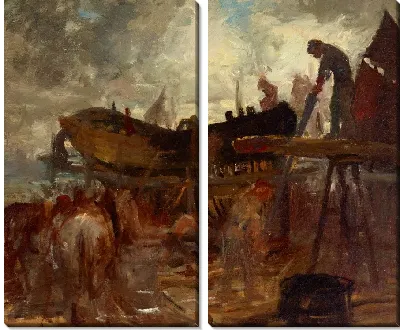 Строительство лодок, Этапль