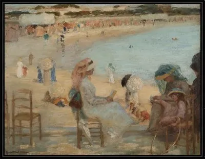 На пляже (Роян)